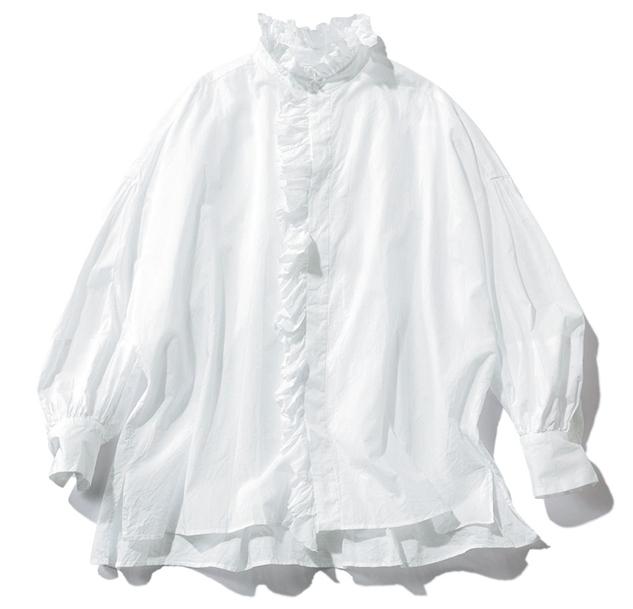 【TOUJOURS】のフリルシャツ　￥52800