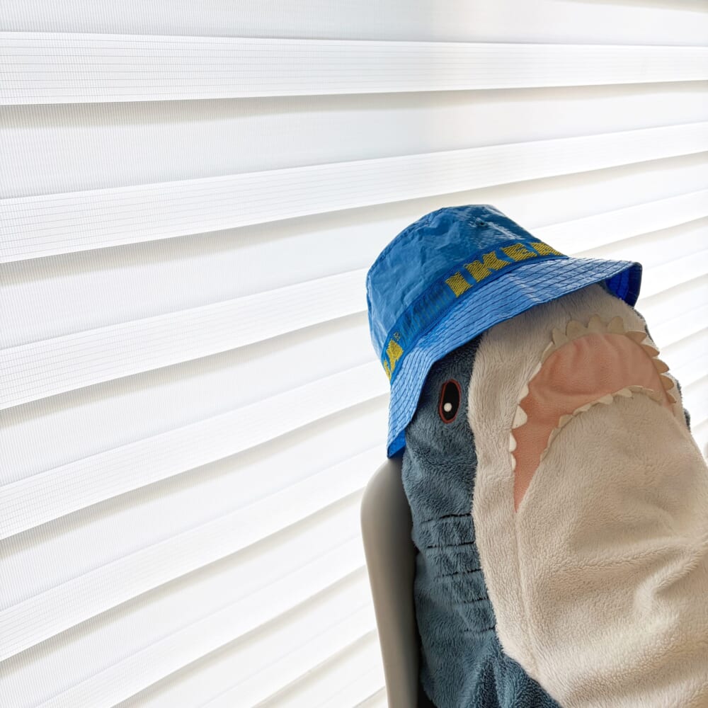 IKEA サメ　ぬいぐるみ