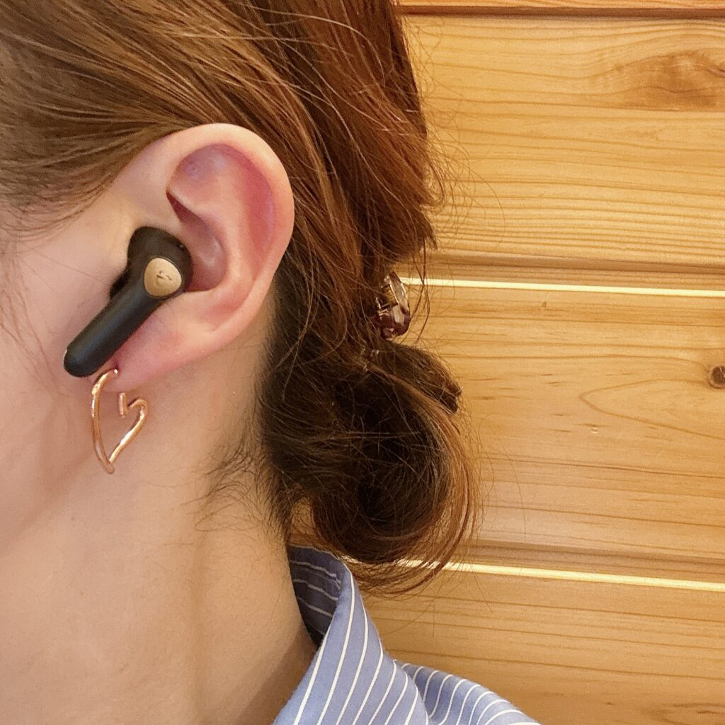 SOUNDPEATS「SOUNDPEATS Air4」耳に入れたところ