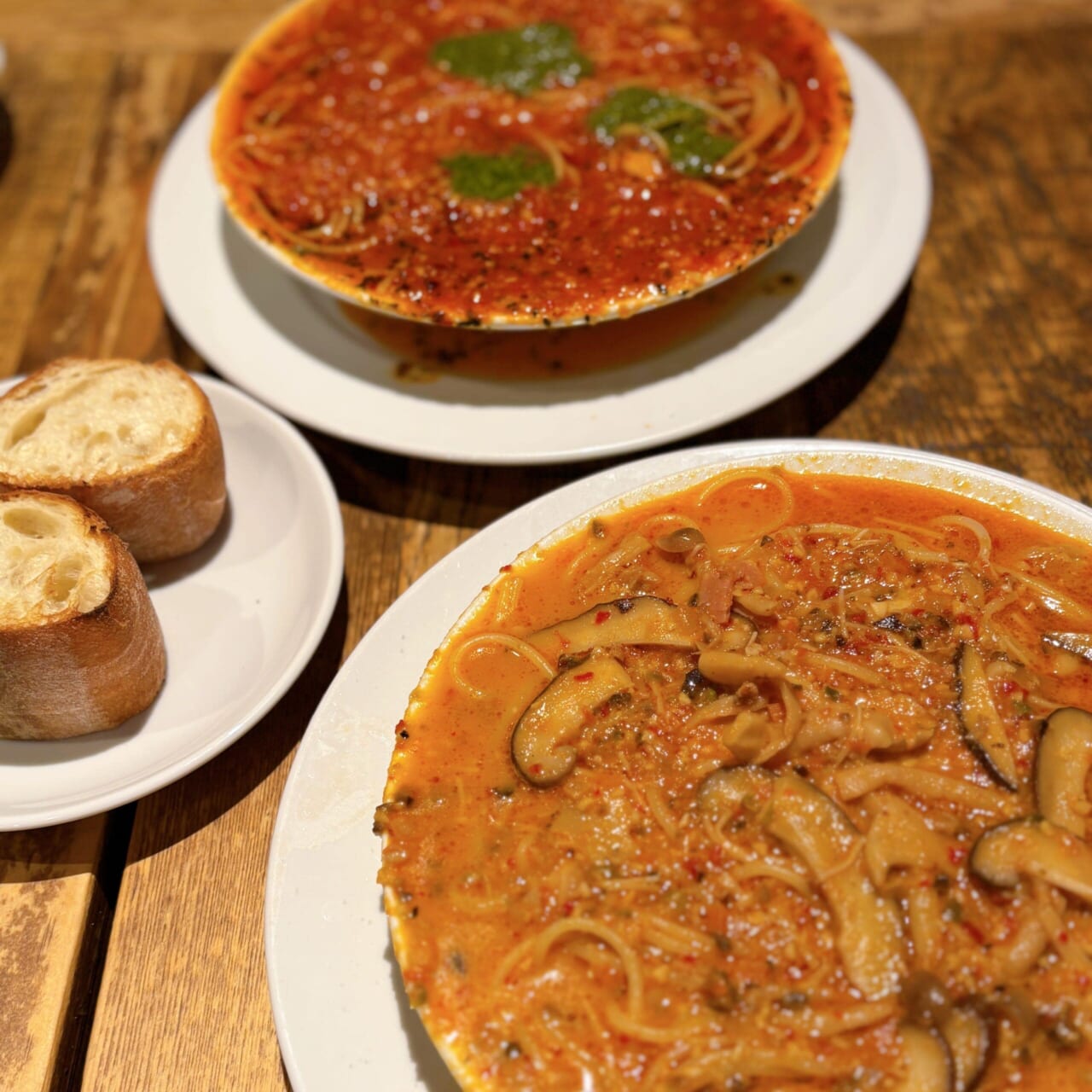 ホームズパスタ　絶望のスパゲッティ　パスタランチ