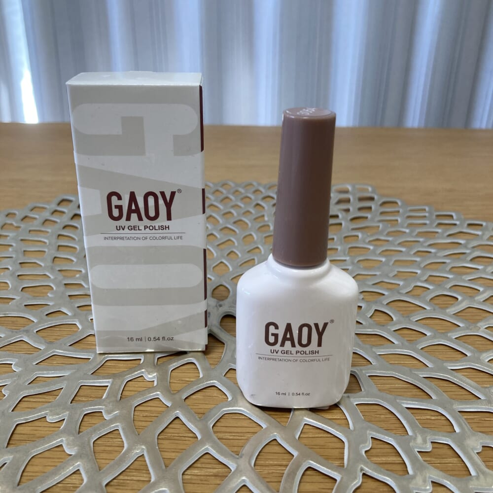 1月買ったもの　GAOY ジェルネイル
