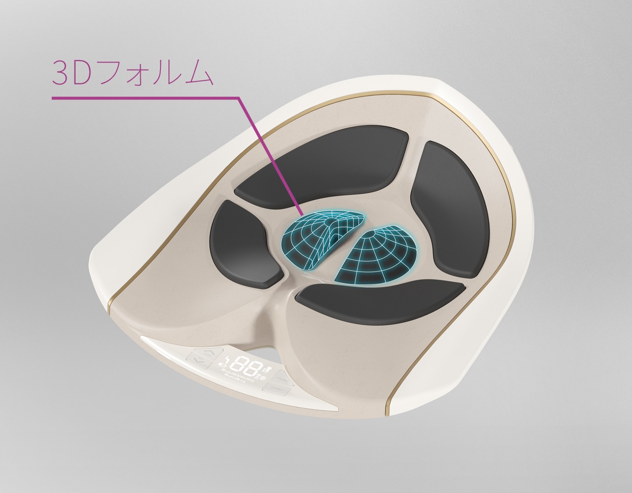 ペリネフィットの3Dフォルム