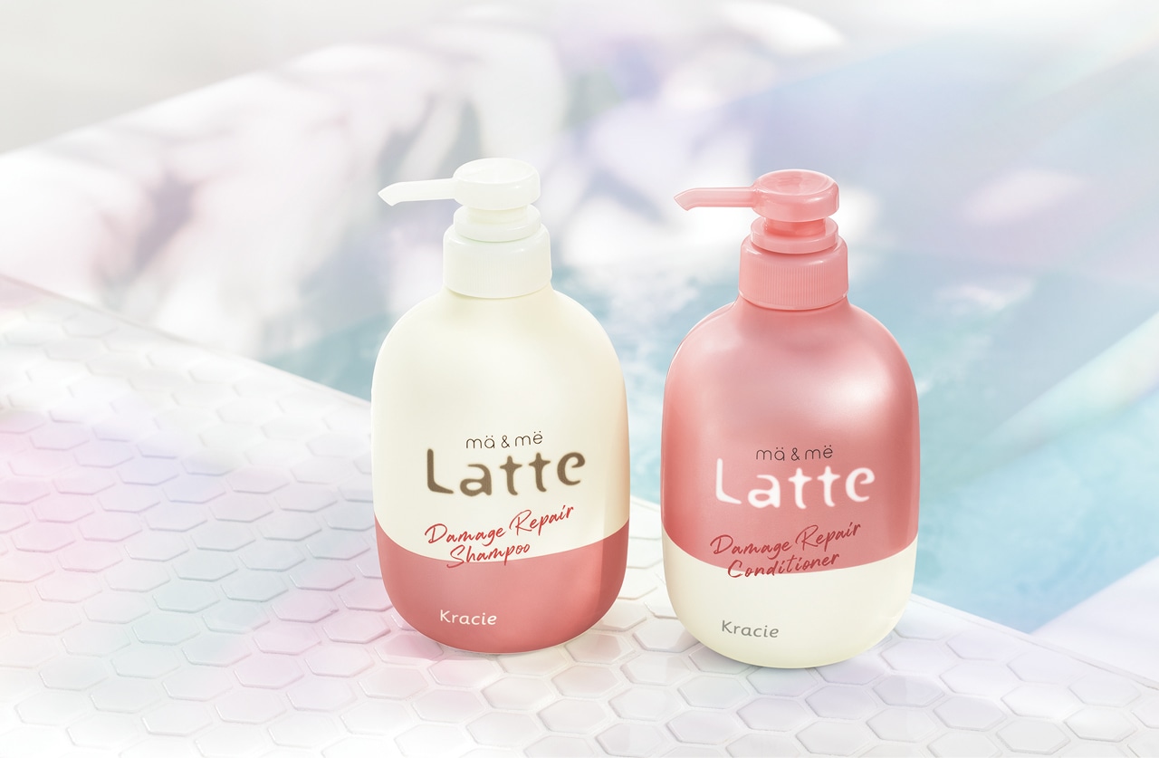 マー＆ミー ダメージリペア （左）シャンプー （右）コンディショナー