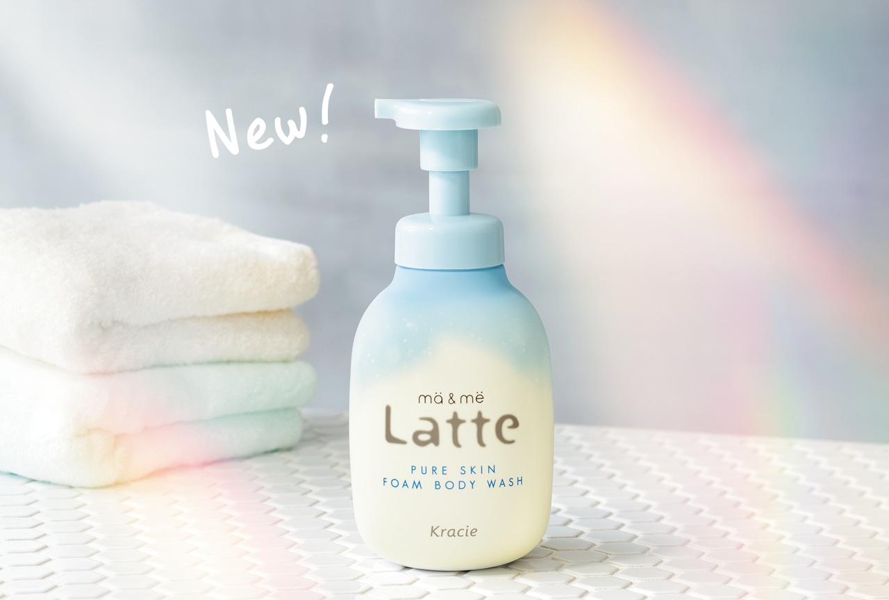 New! マー＆ミー ピュアスキン 泡で出てくるボディソープ
