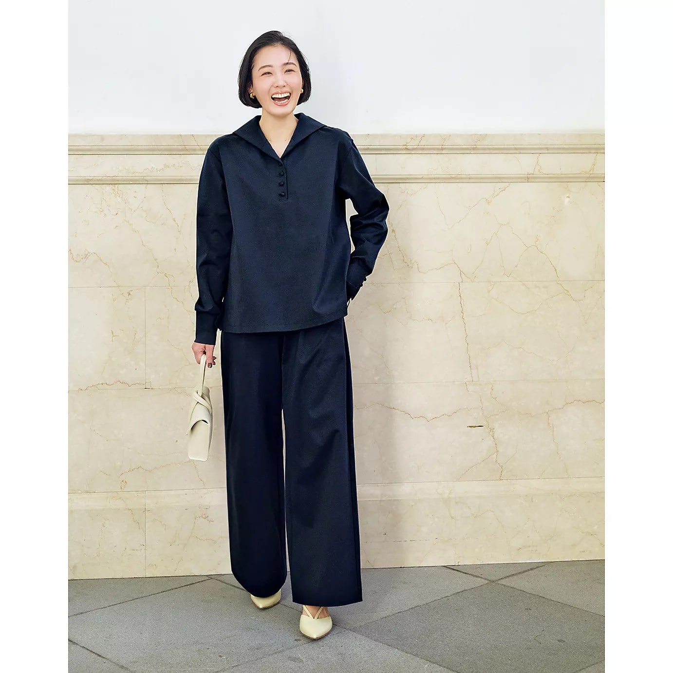 12closet
【高橋夏果さんコラボ】【洗える】ブラウス見えセーラーカットソー
￥15,400