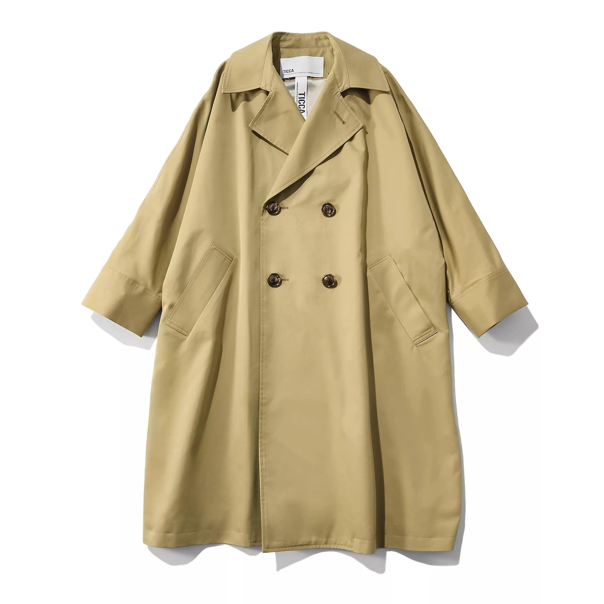 TICCA
【HPS別注】トレンチテントコート
￥64,900