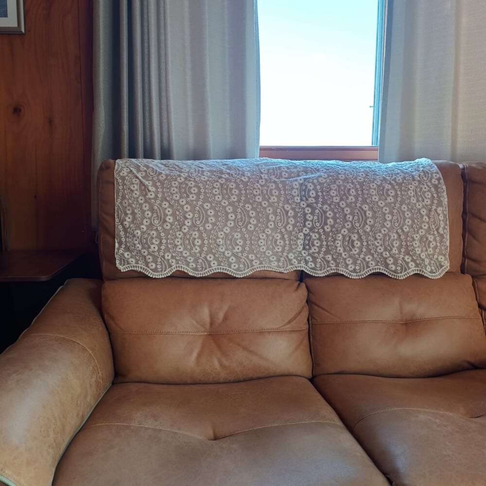 レース 大判スカーフ