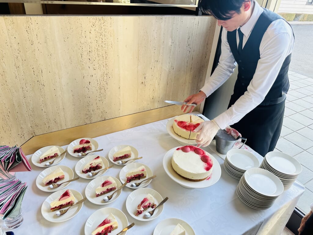 イベントで用意されていたケーキ