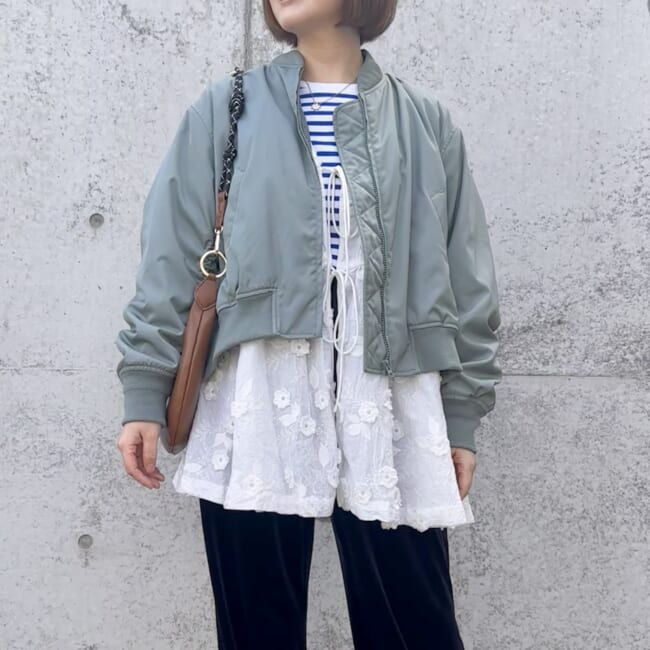 【30代ママ】ユニクロ×プチプラで春待ち公園コーデ |2月下旬・最高気温15度