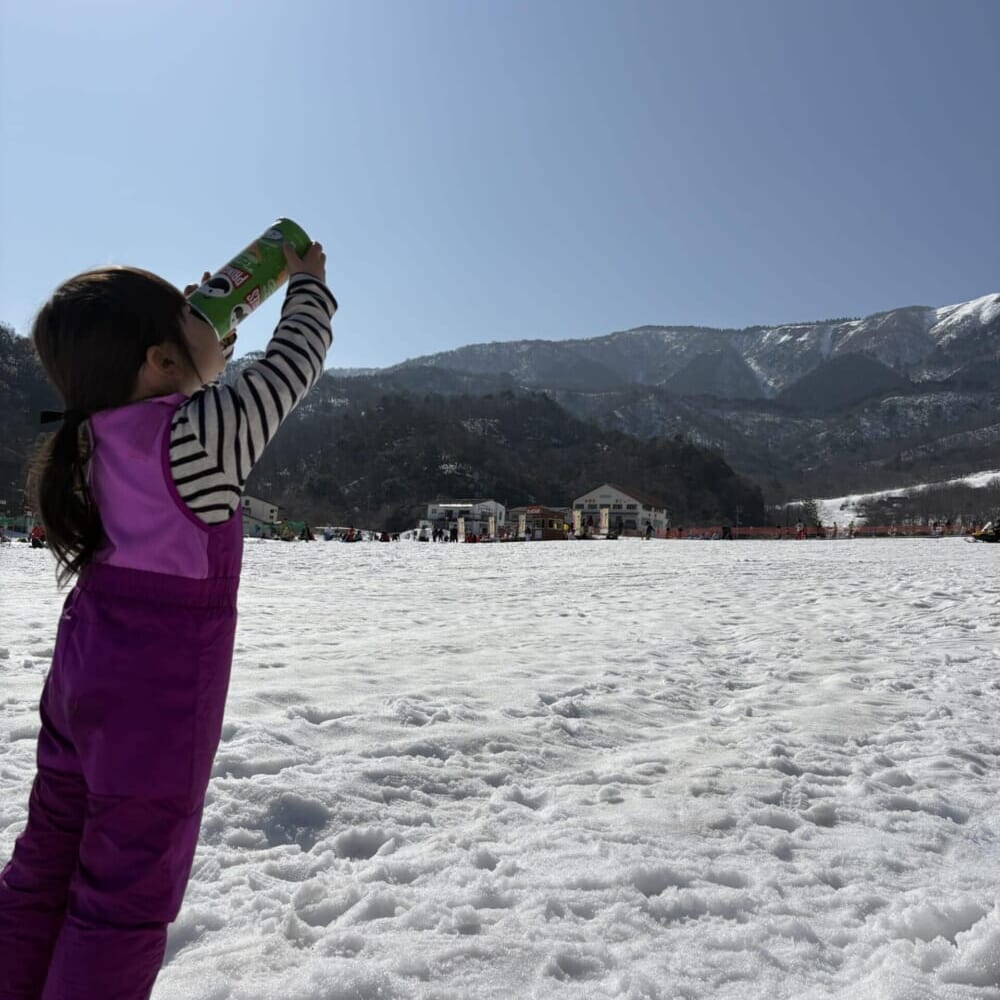 マキノ高原スキー場 滋賀県 雪遊び