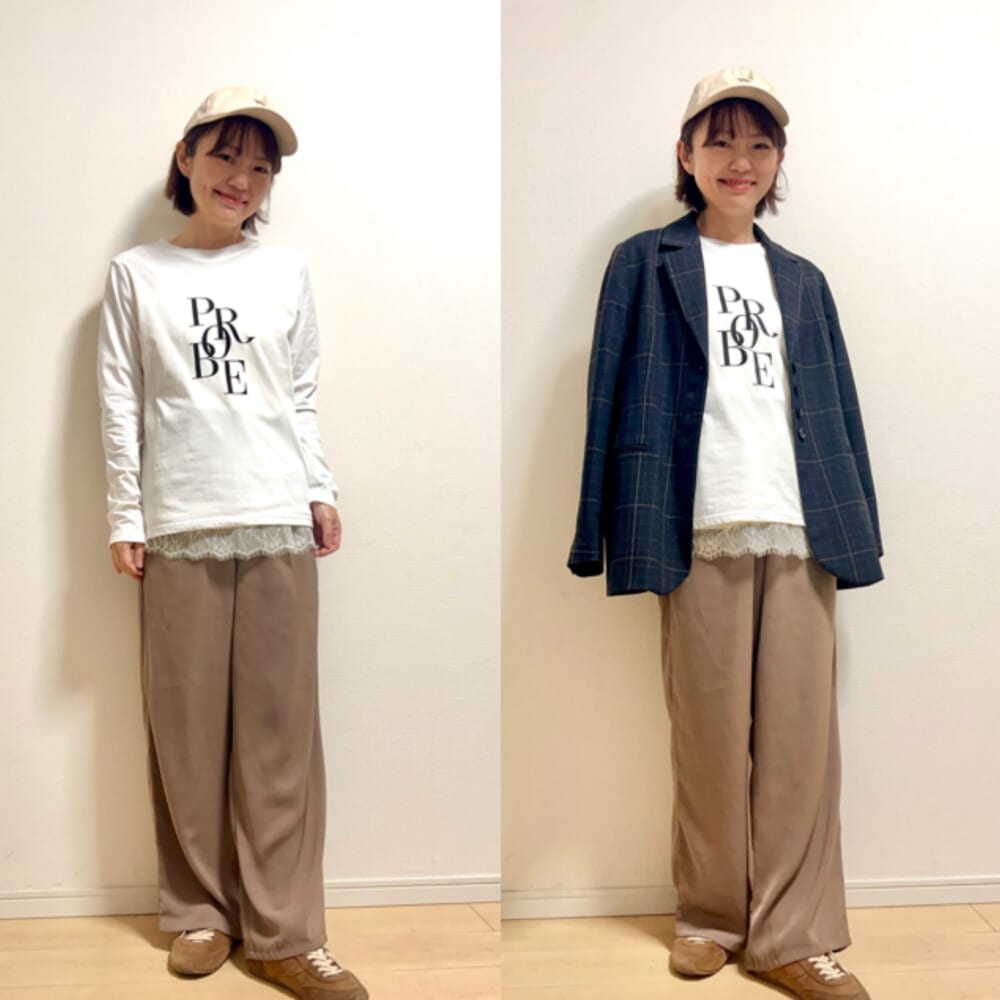 LEE3月号　レビュー　ジャケット　春服　　ファッション