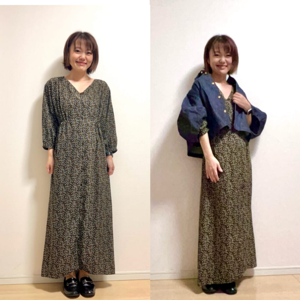 LEE3月号　レビュー　ジャケット　春服　まねっこコーデ　ファッション