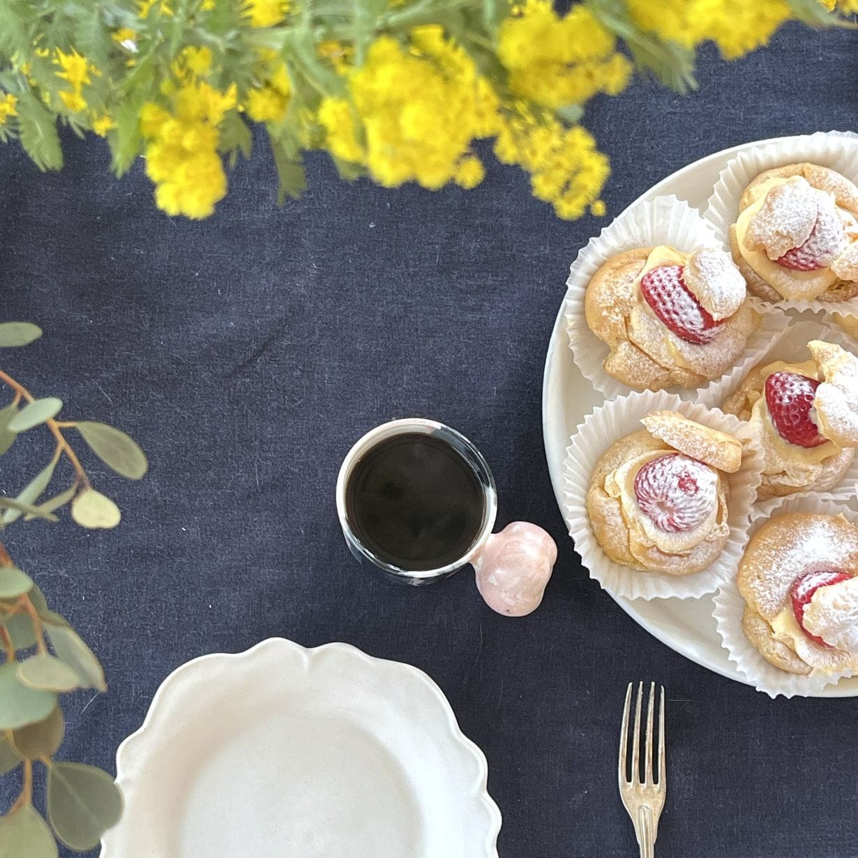 手作りシュークリーム