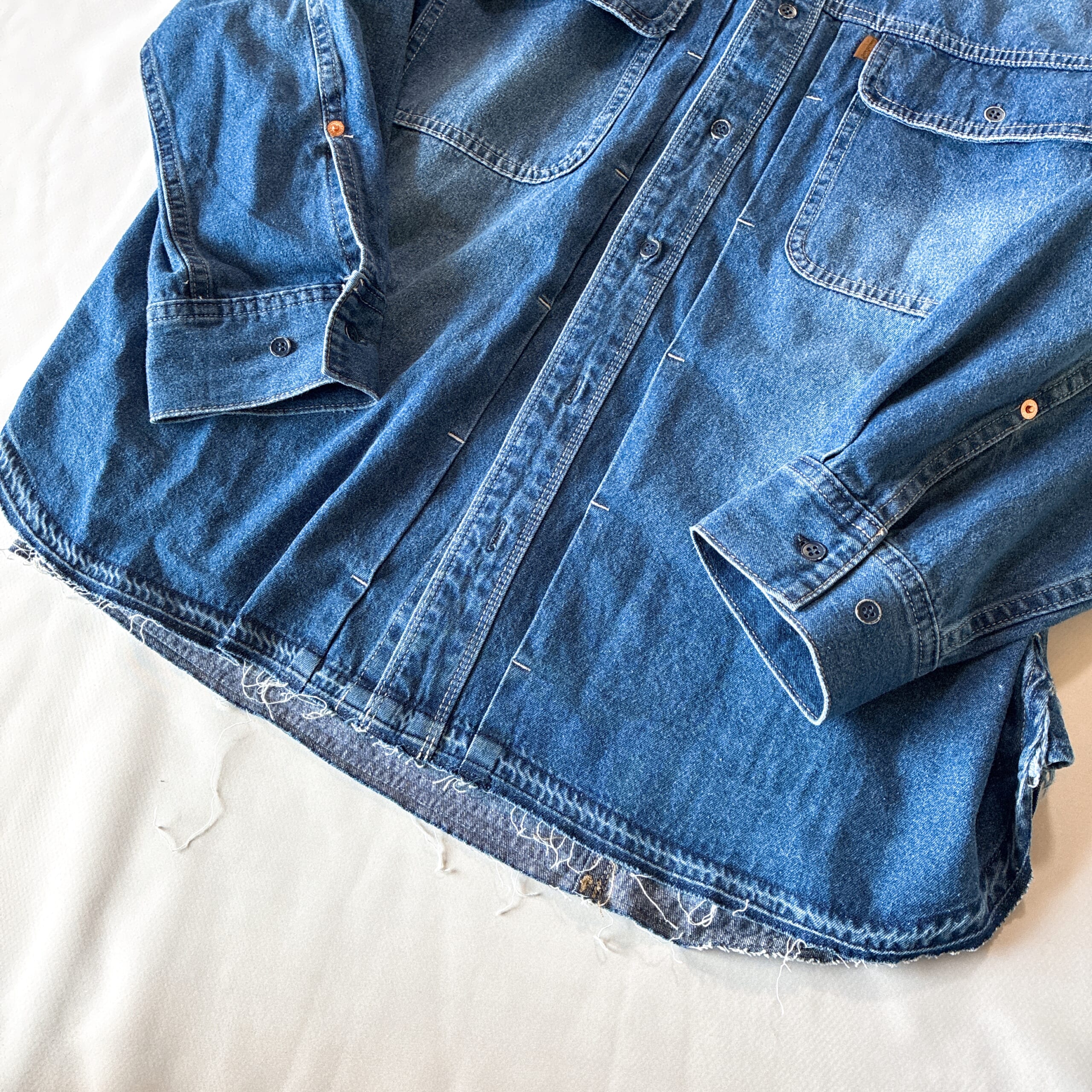 アウトドアプロダクツ　ユージュアルシングス　ユージュアルライフシングス　ULT デニムワーカーシャツ　ベイクルーズ　デニムシャツ　outdoorproductsusuallifethings