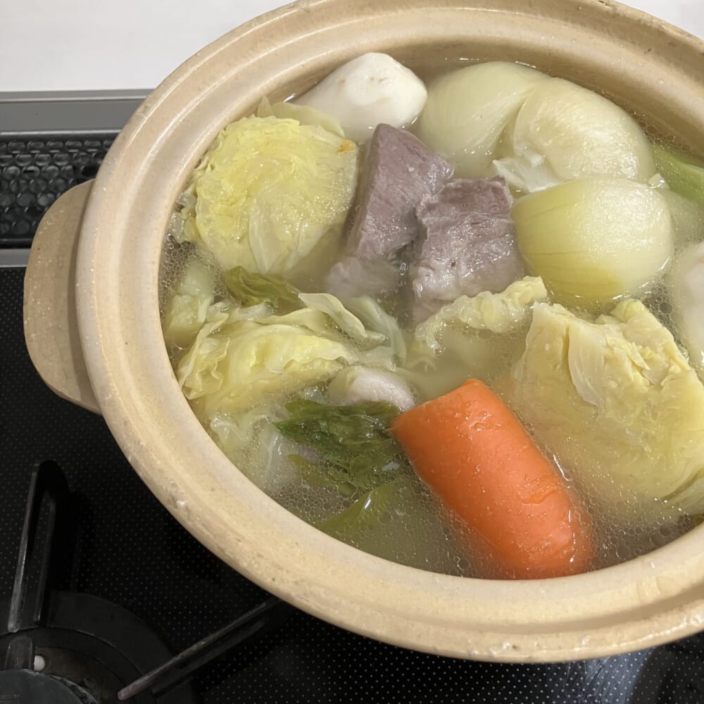 桑原亮子　ポテ鍋　LEEレシピ