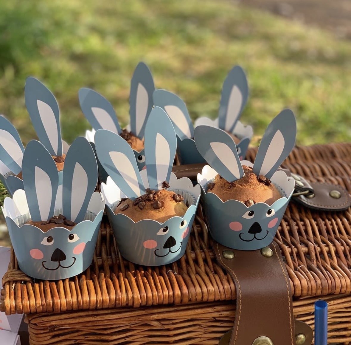 フライングタイガーのグッズを使ったマフィン