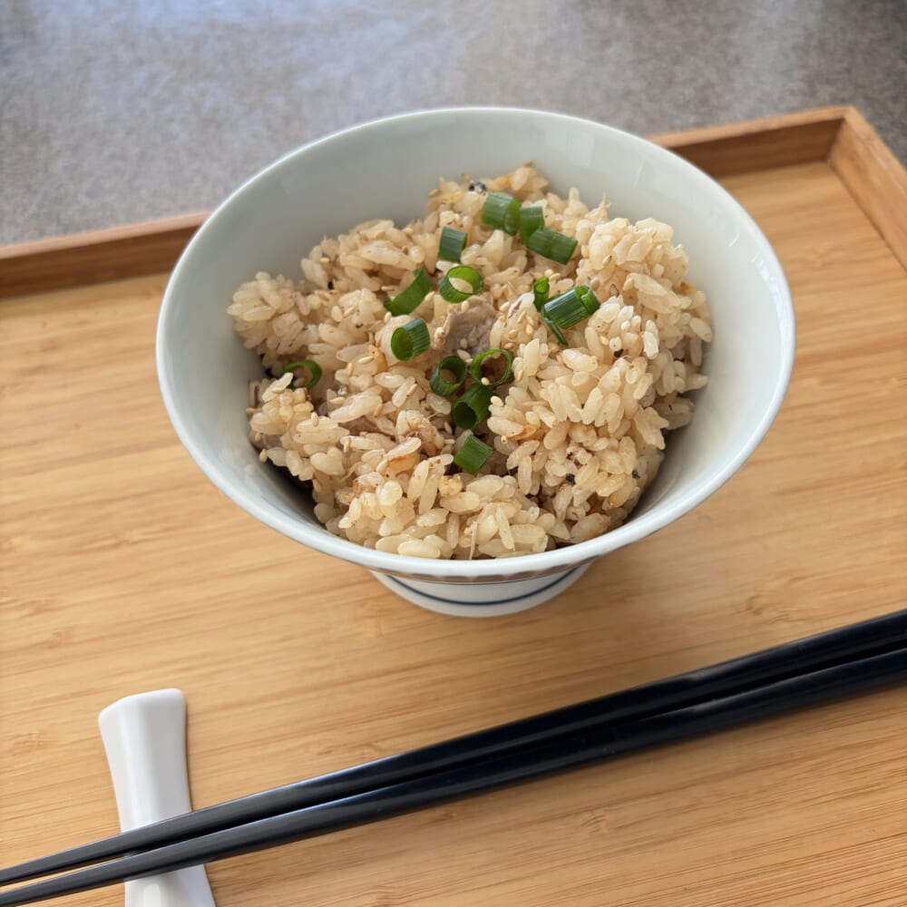 サバ缶　炊き込みご飯　炊飯器