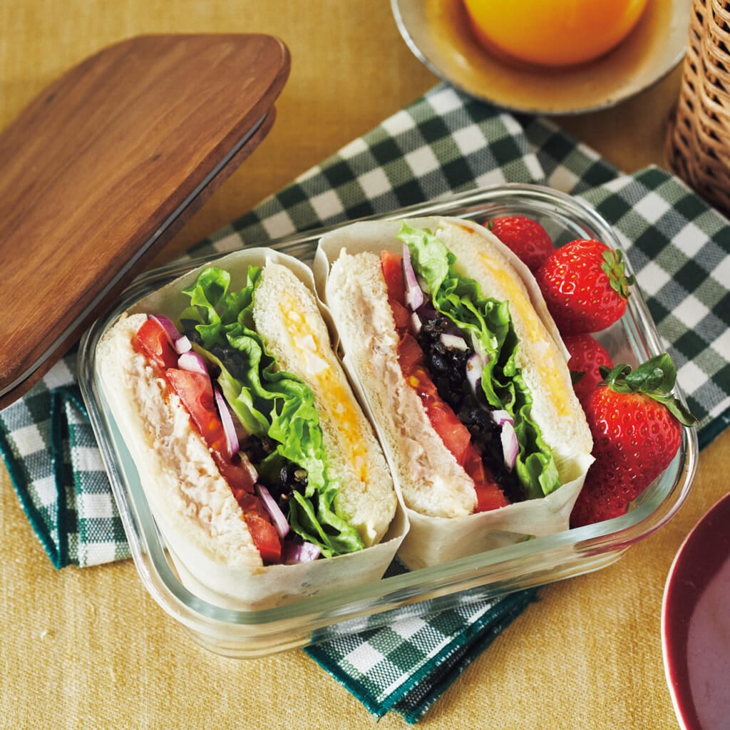 ニース風サラダサンドイッチ