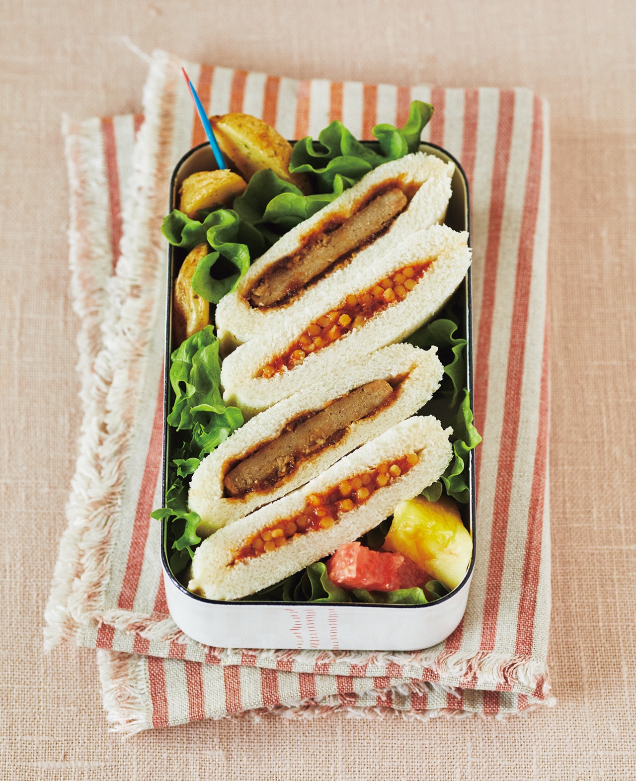 ランチパックを切るだけ！ よくばりPACKの切るだけサンド