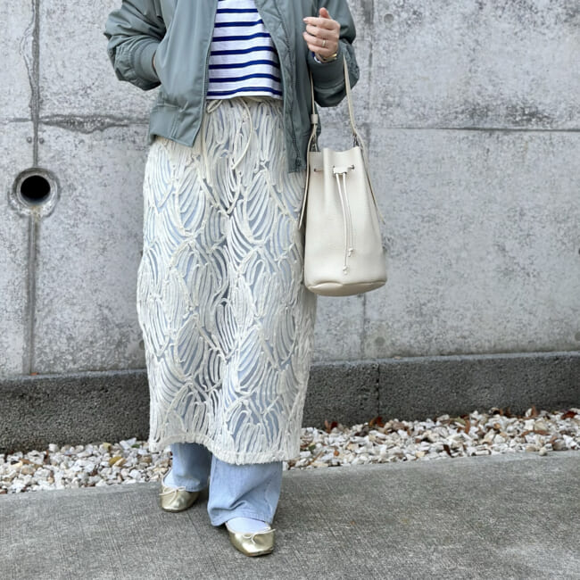 【30代ママ】ユニクロやcocaのアイテムで春待ちコーデ | 2月下旬・最高気温20度