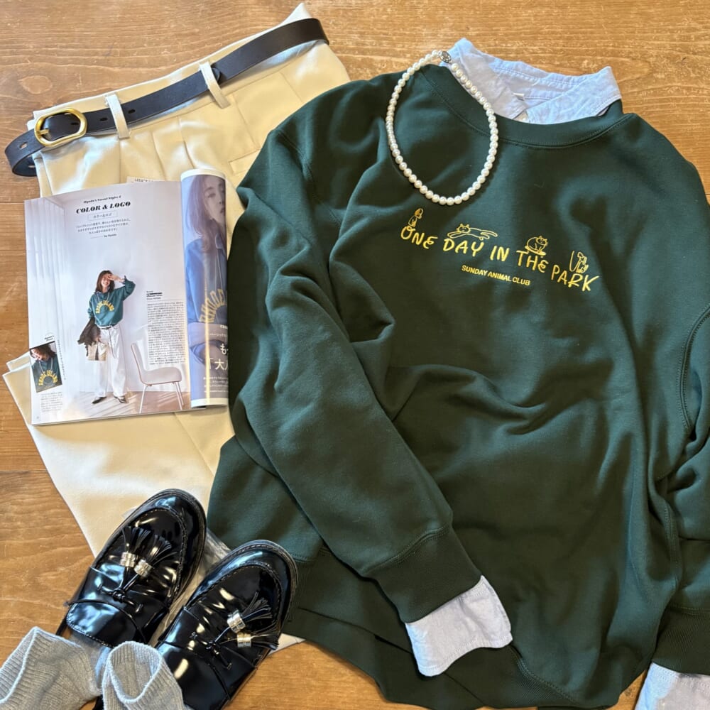 lee３月号
スウェット