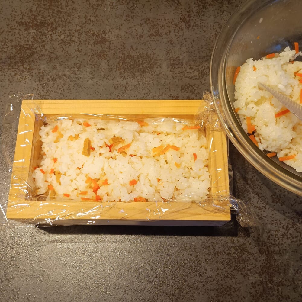 ひなまつり ちらし寿司 押し寿司