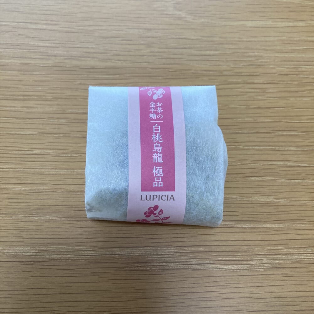 ルピシア　お茶の金平糖　白桃烏龍極品
