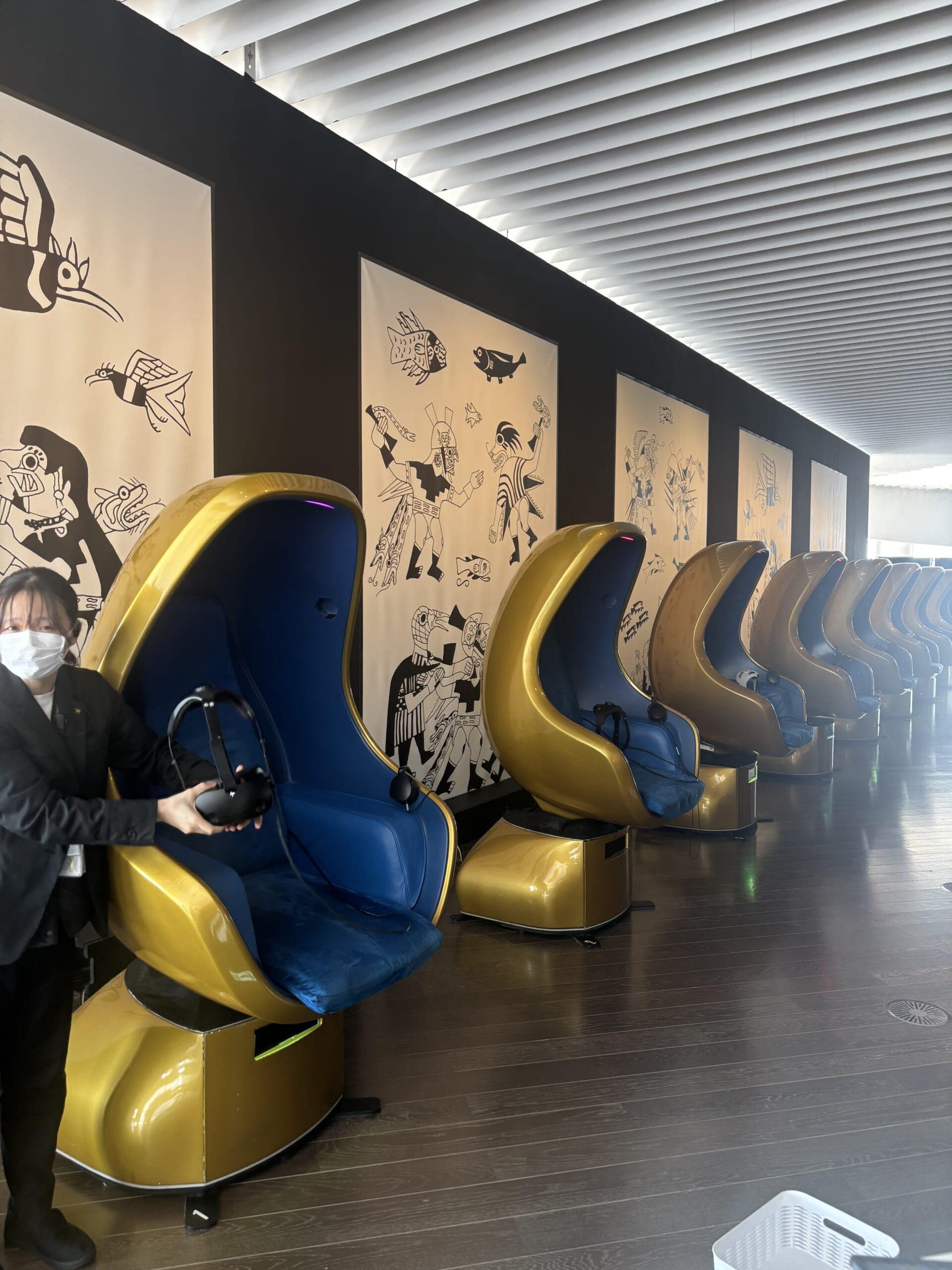 マチュピチュ展のVR体験