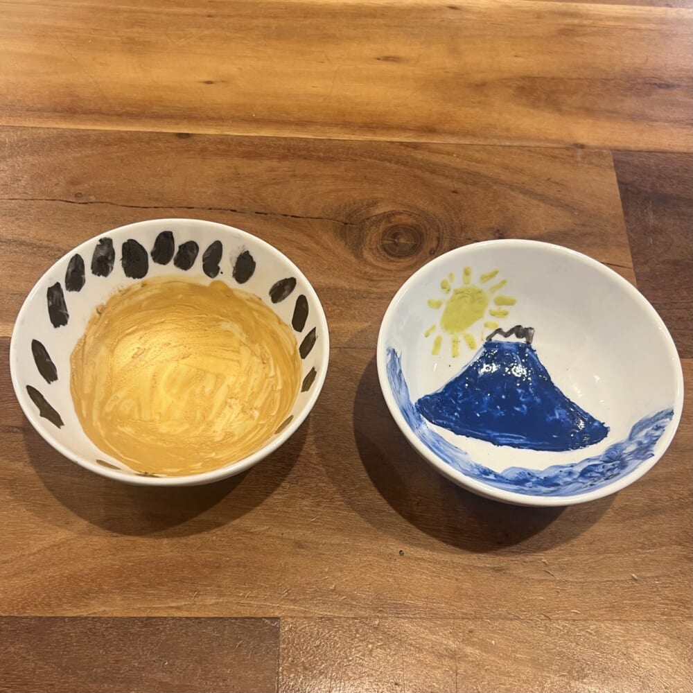 九谷焼　絵付け体験　子ども食器　うつわ