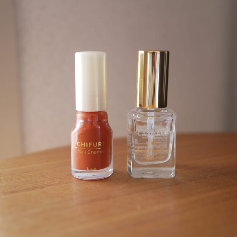 ちふれ　ネイルエナメル　キャンメイク トップコート