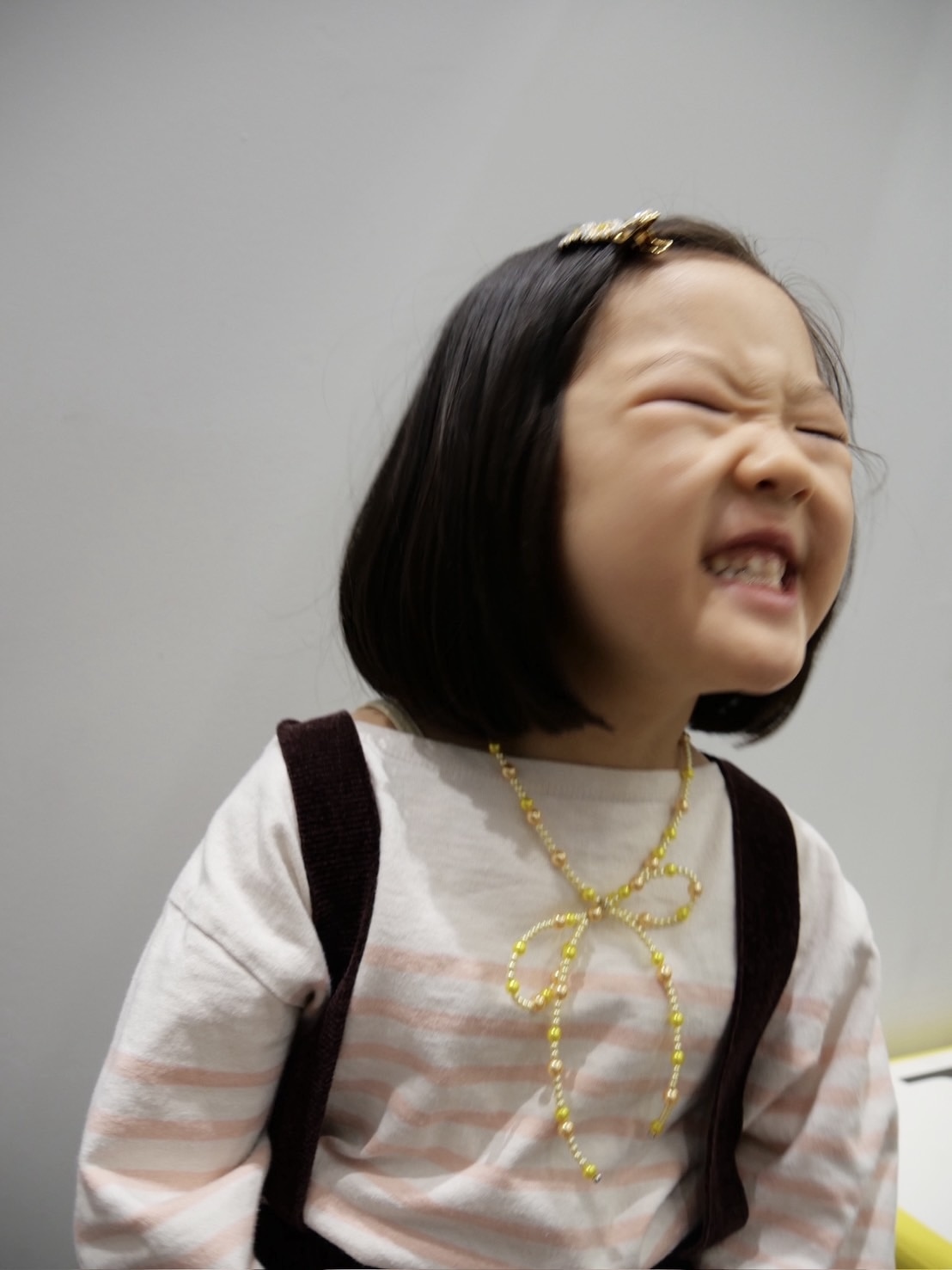 POP ADER.bijoux(ポップ アデルビジュー)《Juliette》pearl ribbon necklace/ネックレス着用