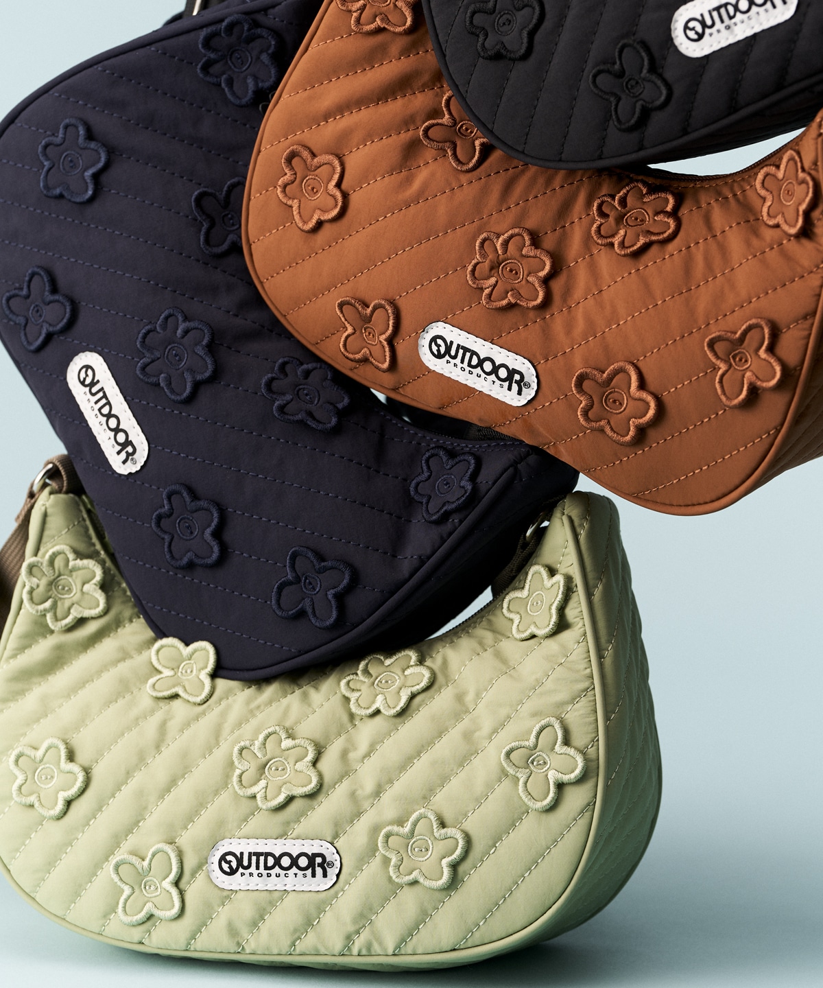 「MUVEIL（ミュベール）」と「OUTDOOR PRODUCTS（アウトドアプロダクツ）」のコラボメインビジュアル