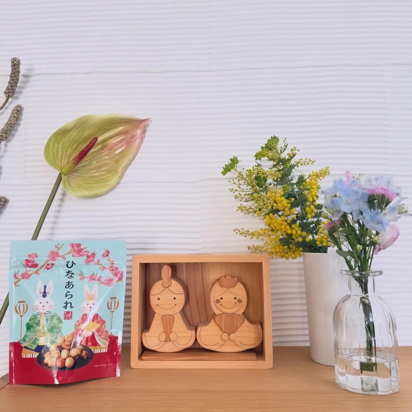 さきさん宅 山のくじら舎「かわいい雛人形」