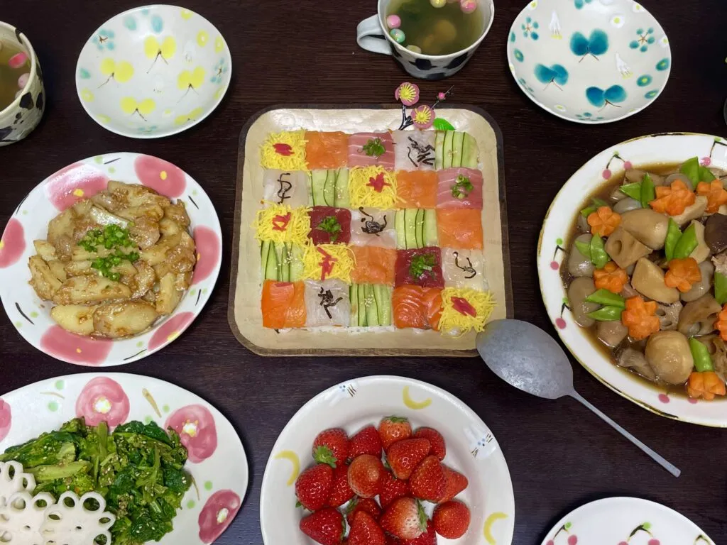 はなさんの食卓 重信初江さん「ブロックずし」など