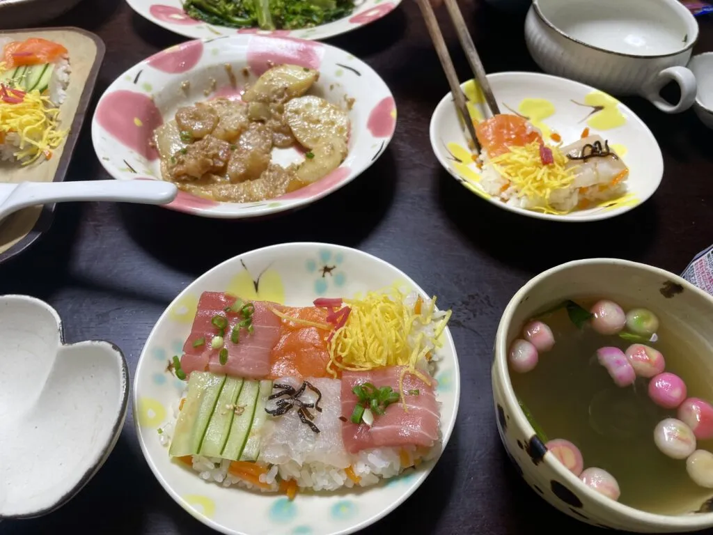 はなさんの食卓 取り分けた様子
