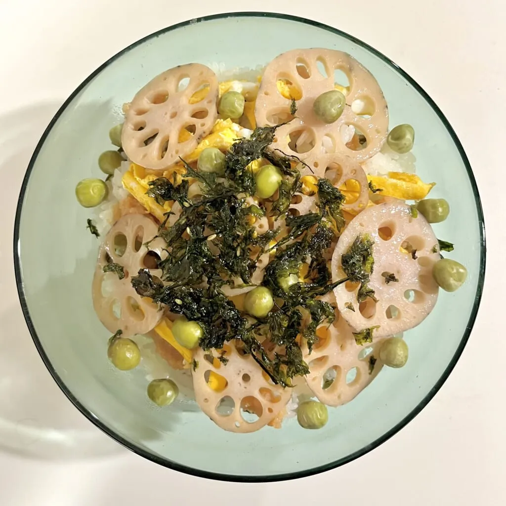 きなさん作 長谷川あかりさん「高菜明太子混ぜ寿司」