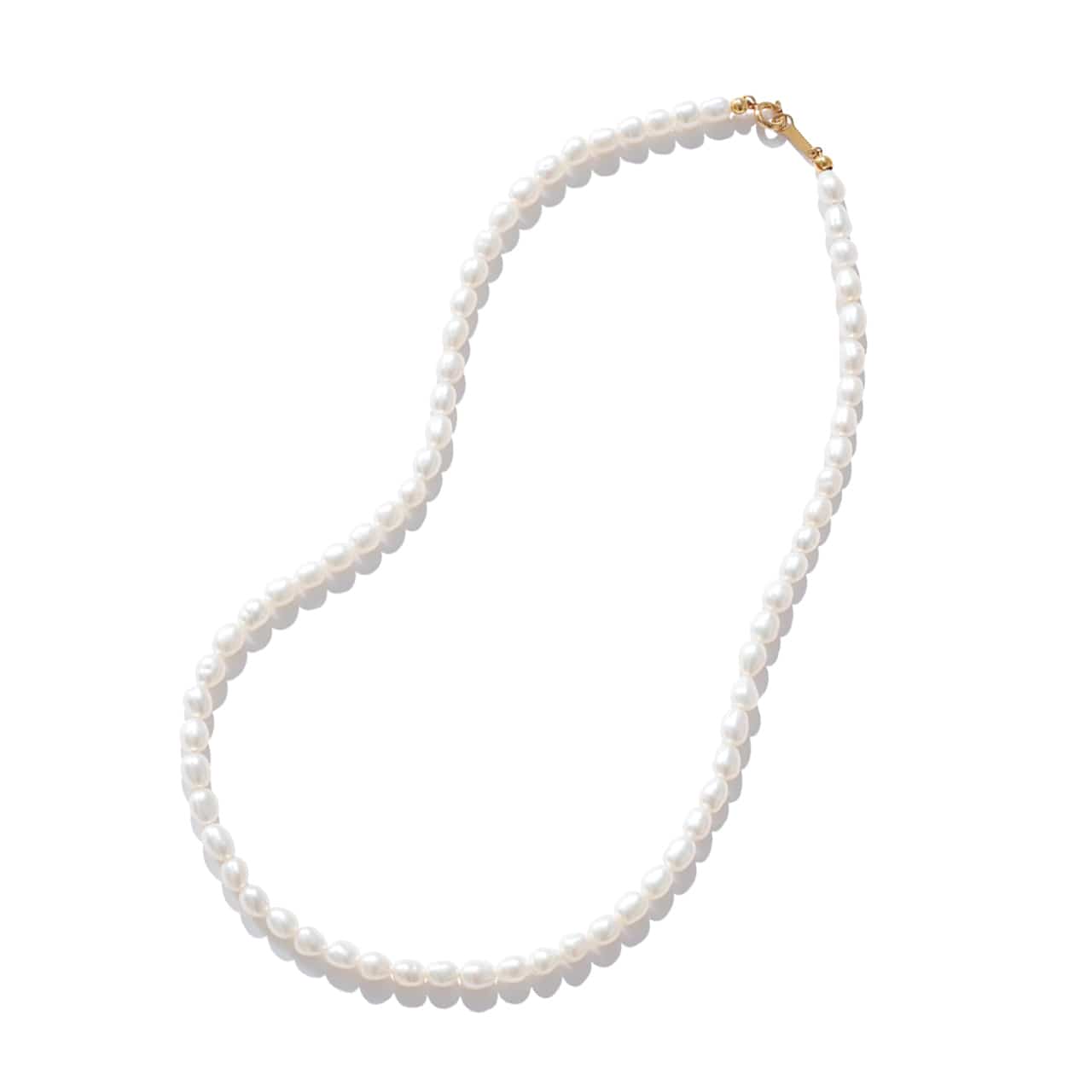 20th Anniv. LEE限定 MARIHA(マリハ)【LEEマルシェ20th別注】月の夢 ネックレス オーバルパール 40㎝