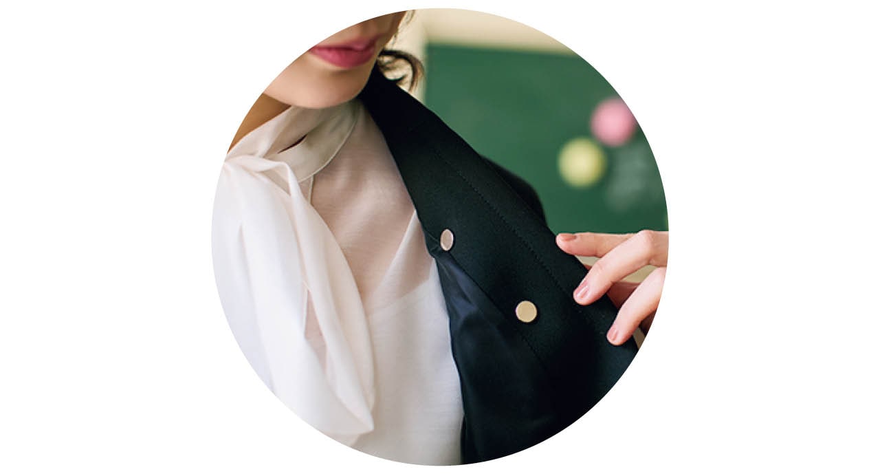 マグネットタイプで手軽に