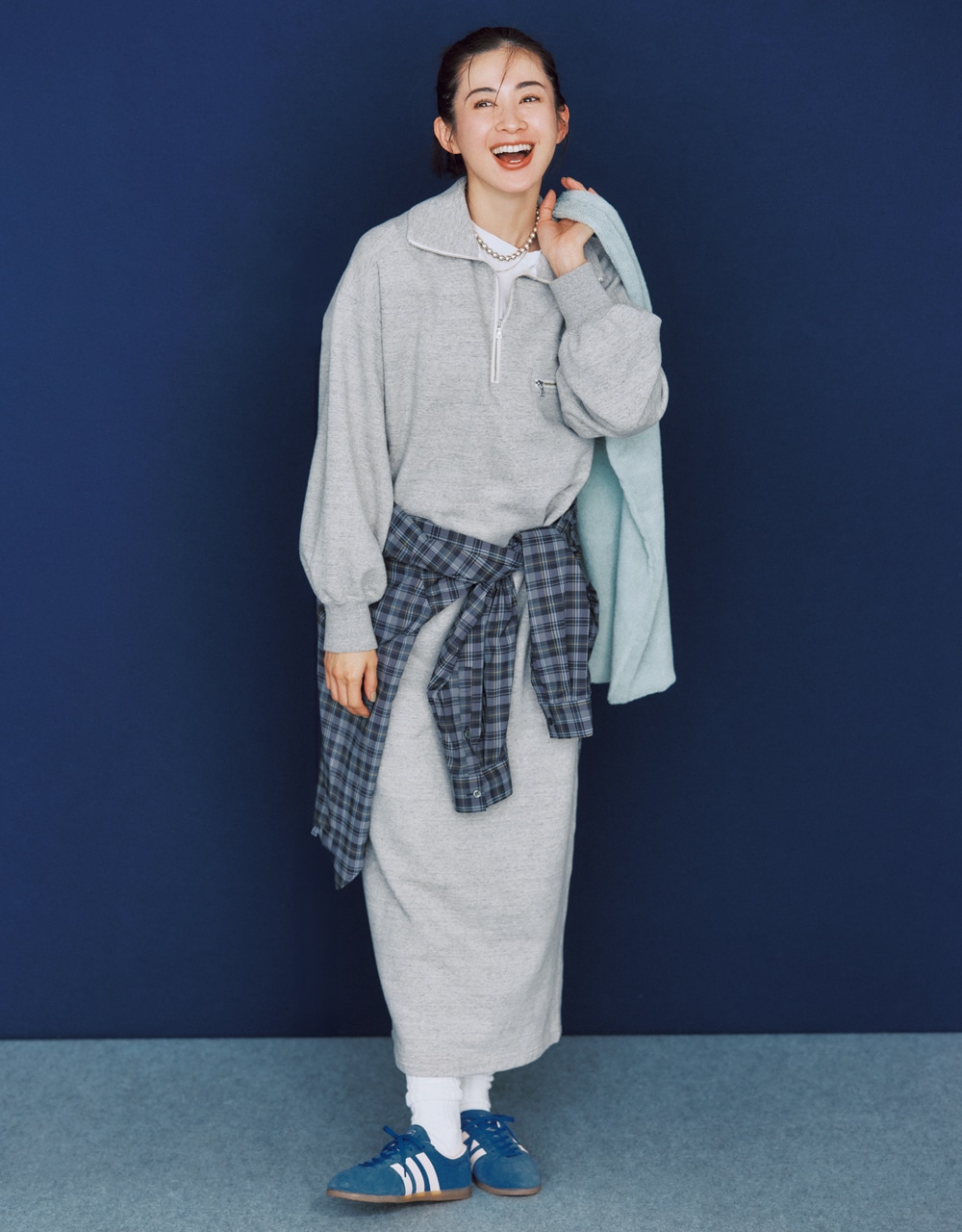 高垣麗子さん 【adidas Originals（アディダス オリジナルス）】「GAZELLE LO PRO」スニーカーコーデ