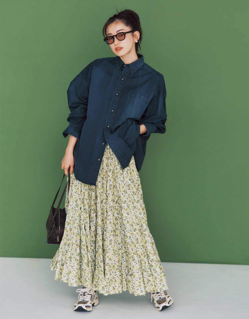 高垣麗子さん 【MIZUNO（ミズノ）】「MXR」スニーカーコーデ