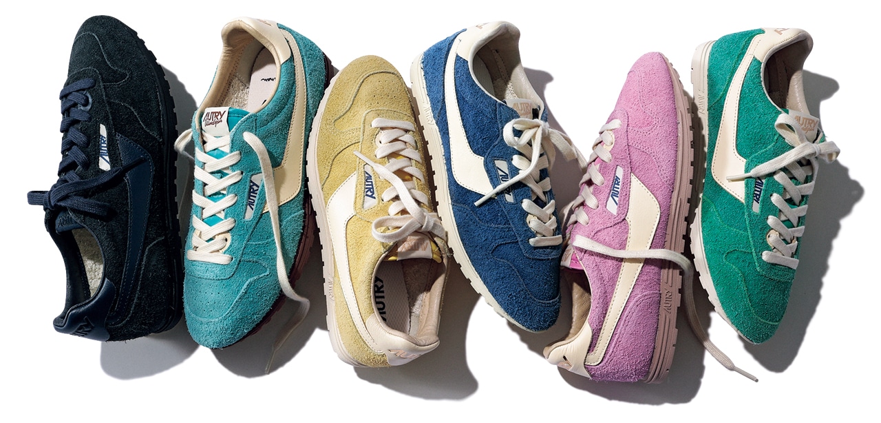 AUTRY model: Windspin スニーカー6足