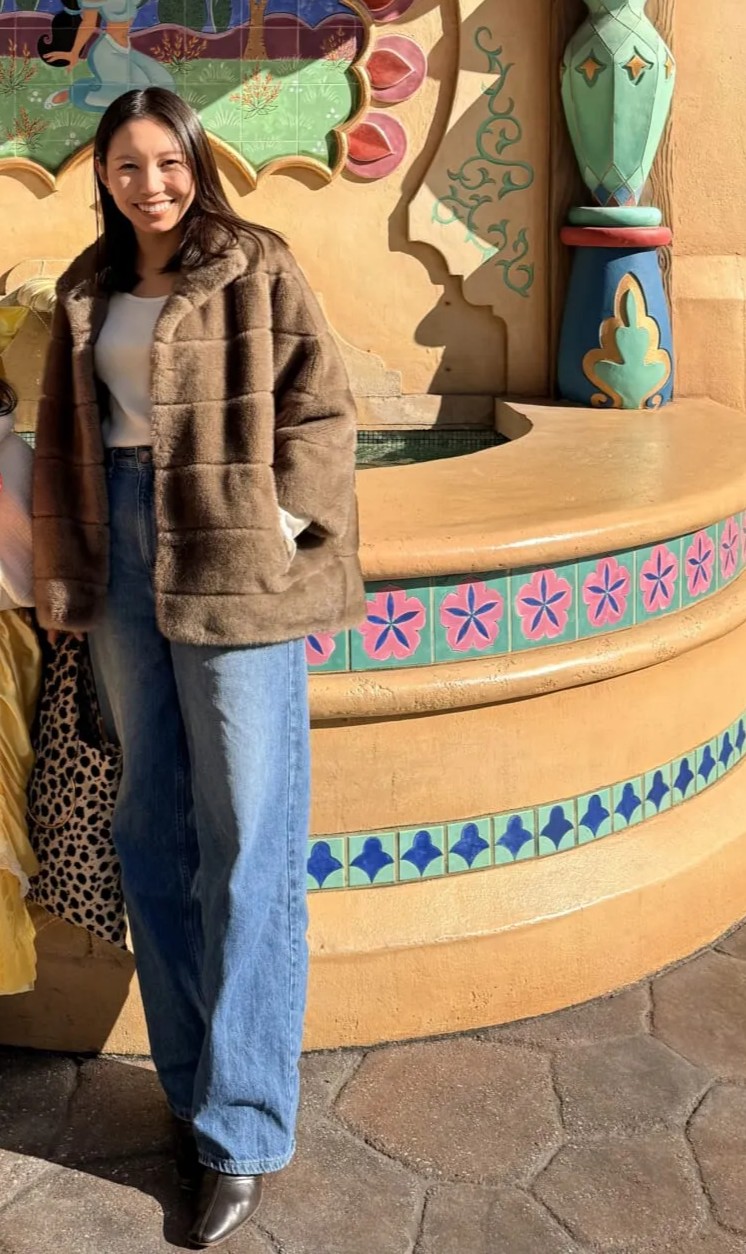 サンさん 12月の東京ディズニーシーへ行った日のコーデ