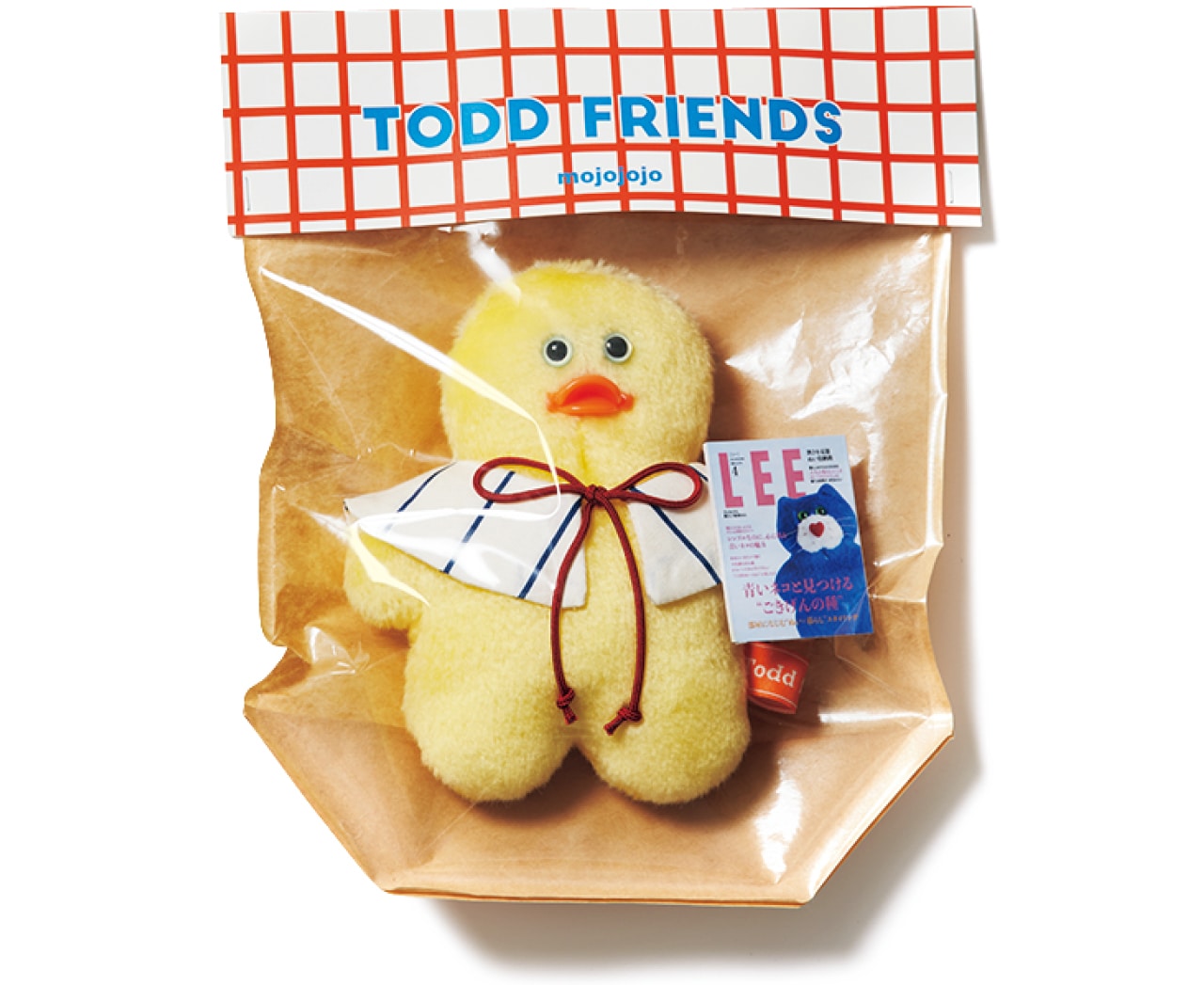 ノートの方眼をイメージしたチェックのラベルとともに、それぞれの表情が見えるキュートな包装に入れ、発送します。