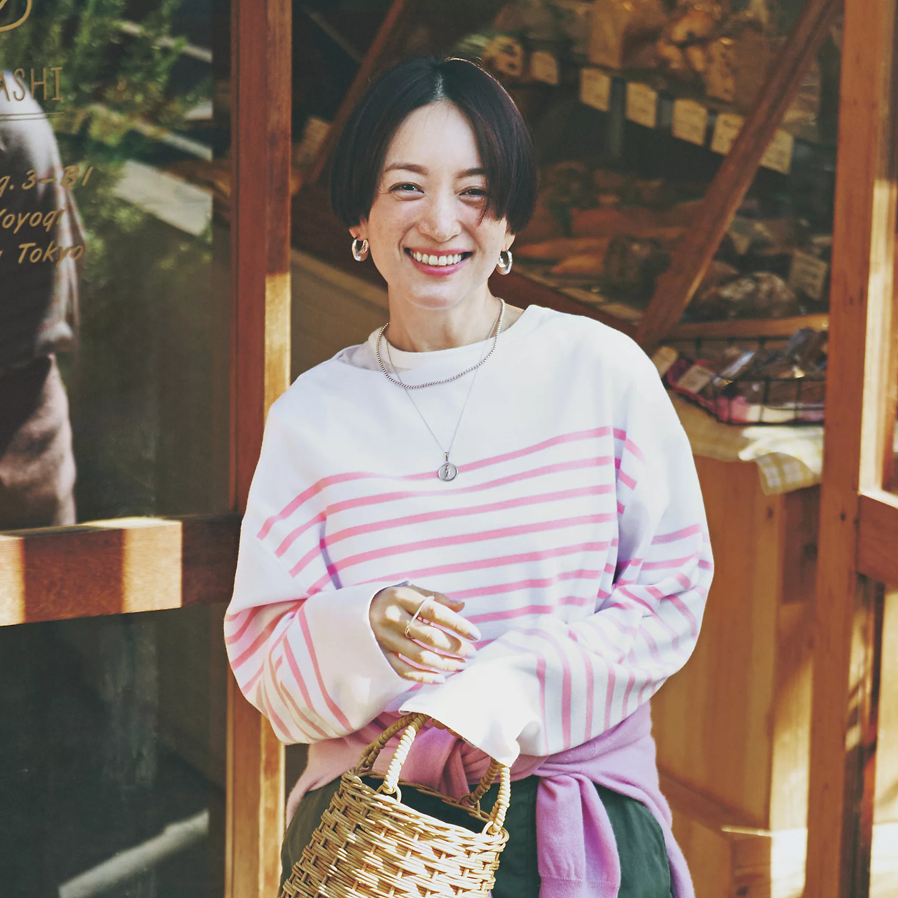 12closet
【洗える】ボートネックボーダーニット
¥13,200