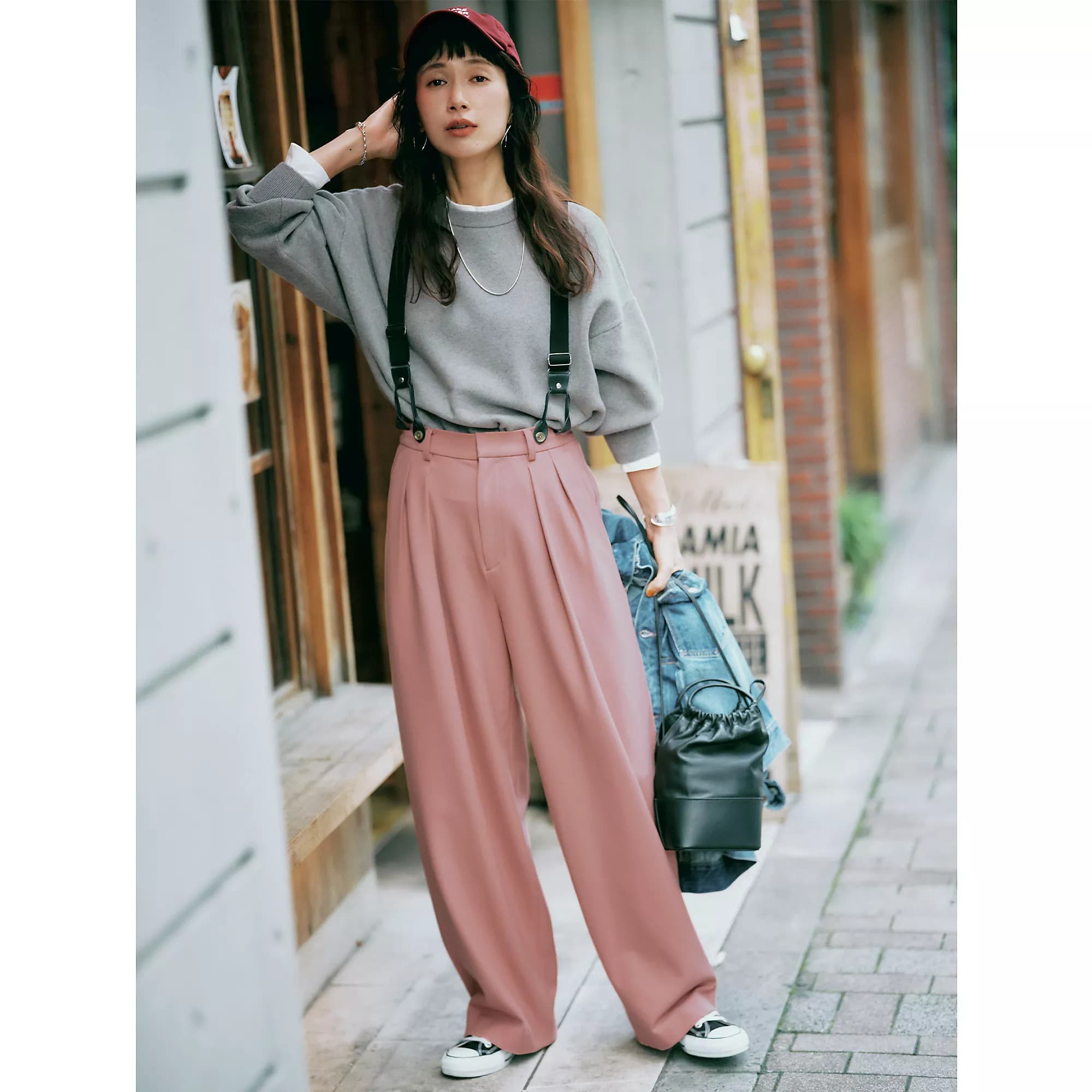 12closet
【kazumiさんコラボ】【洗える】【ストレッチ】サスペンダーパンツ
¥19,800