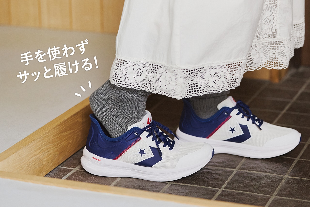 「DAYSTAR SLIT SLIDE」のかかと