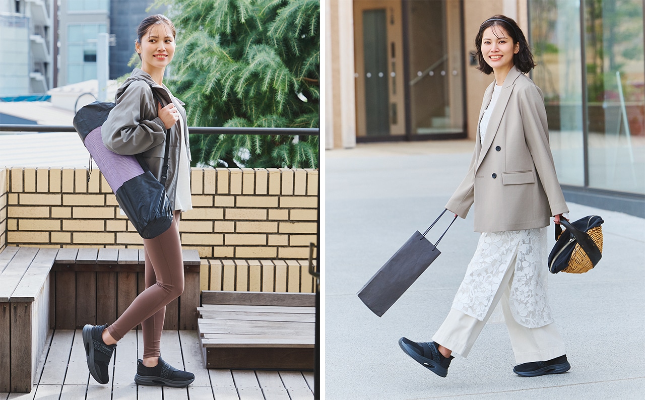 「ケイブスター スリットスライド LP XG」のブラックを履きまわし