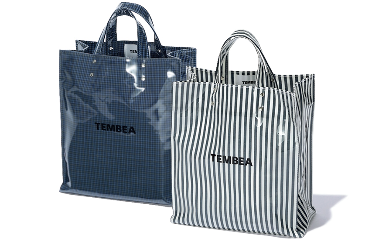 20th Anniv. LEE DAYS限定 TEMBEA（テンベア）【撥水】【五明祐子さんコラボ】PAPER TOTE MEDIUM FOR LEE