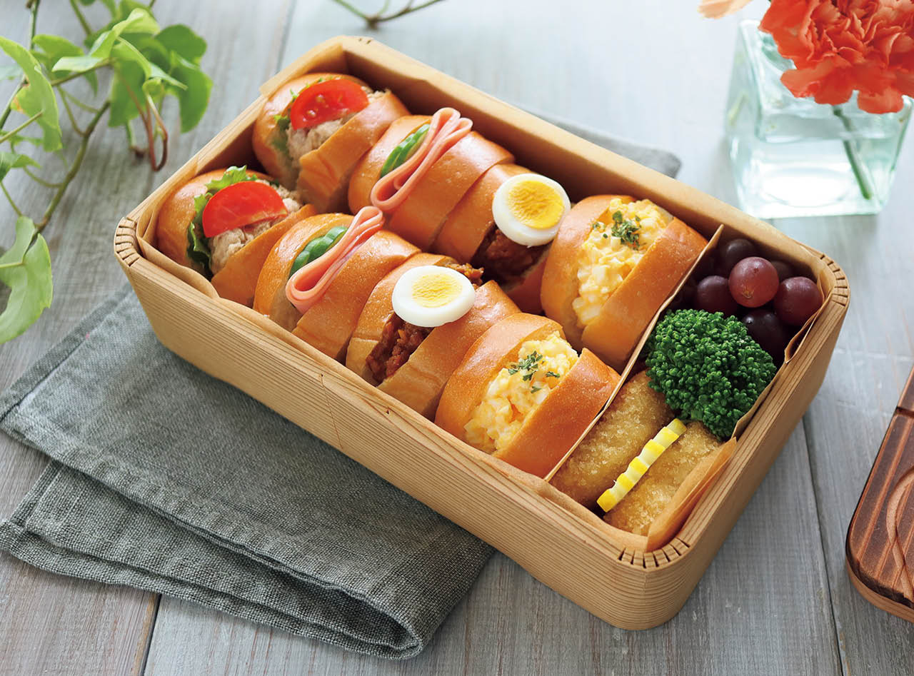 ミニはさみサンド弁当