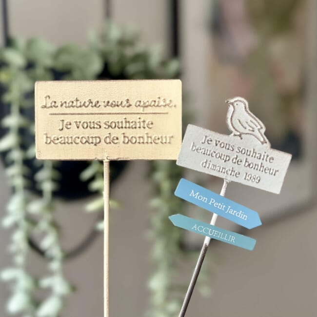 ダイソーのガーデンピック　園芸